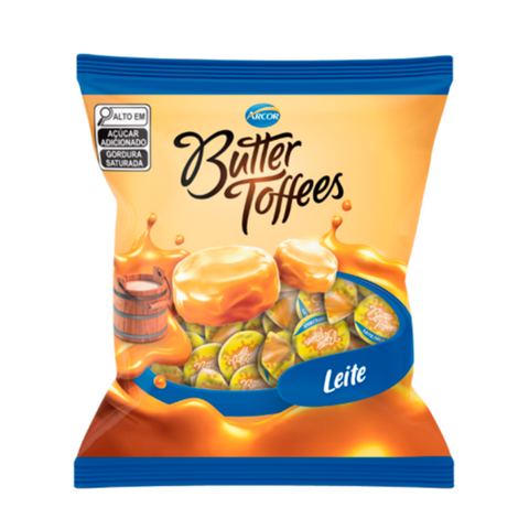Bala Butter Toffees Leite 500g - Arcor