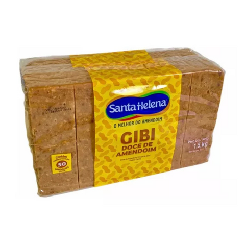 Doce Amendoim Santa Helena Gibi 1,5 Kg.