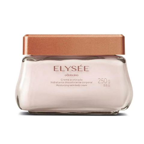 Linha Elysee Creme Acetinado Hidratante Corporal Boticario 250 Gr.