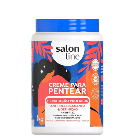 Creme Para Pentear Hidratação Profunda Salon Line 1kg
