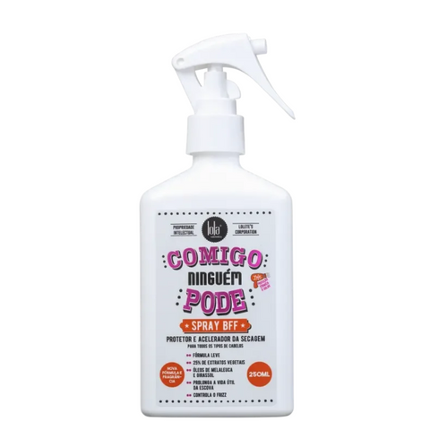 Spray BFF Comigo Ninguém Pode Protetor Térmico Lola Cosmetics 250ml