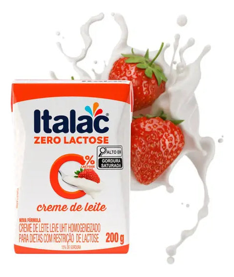 Light Cream, Lactose-Free, 200g, Italac