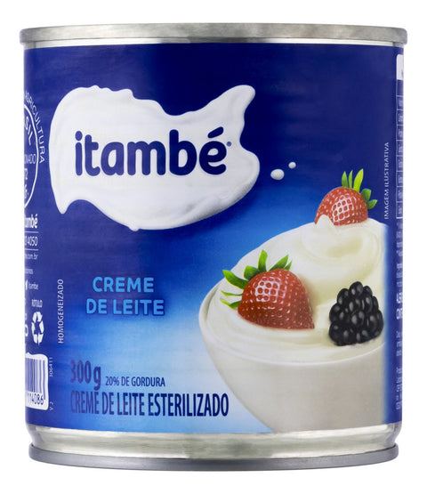 Creme de Leite Esterilizado Homogeneizado Itambé Lata 300g