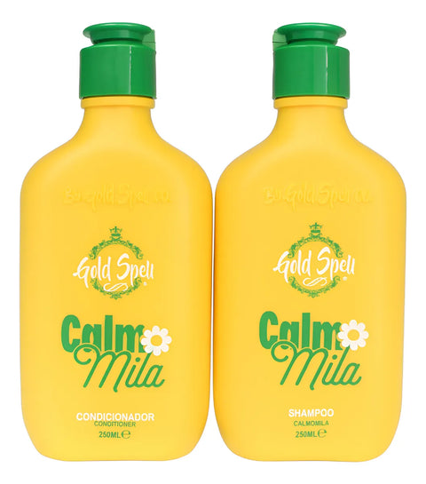 Shampoo E Condicionador Linha Camomila - Gold Spell Co