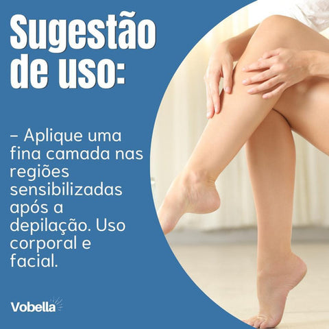 Depil Bella Creme Calmante Alfazulen Pós Depilação 50g