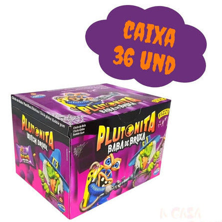 Chiclete Plutonita Baba De Bruxa Arcor - Caixa com 36un