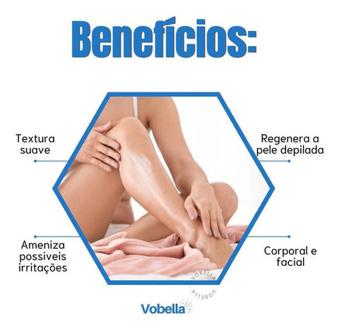 Depil Bella Creme Calmante Alfazulen Pós Depilação 50g