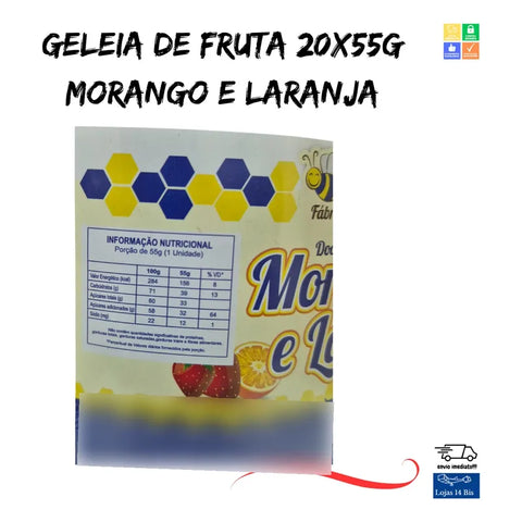 Traditional Water Jelly 55g Pack of 20 Units - Vica Doces