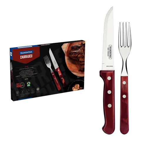 Jumbo Cutlery Set - 12 Pieces - Tramontina