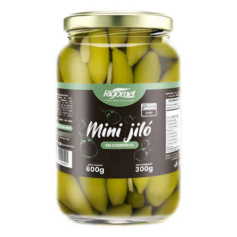 Mini Jiló Em Conserva Rigomel 300g