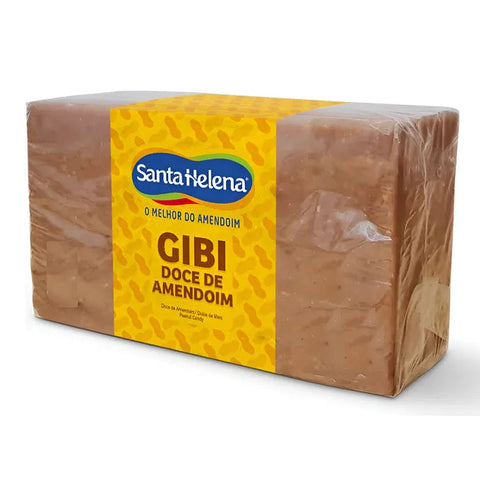 Doce Amendoim Santa Helena Gibi 600g