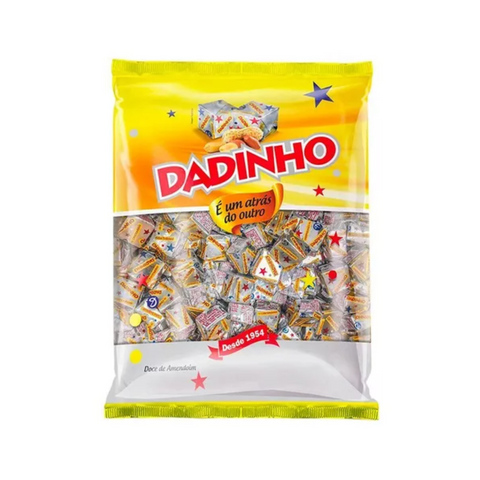 Dadinho peanut candy, 600g package.
