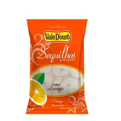 Sequilhos Sabor Laranja Vale D'ouro 300g