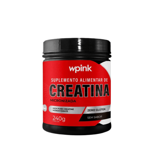creatina sem sabor - 240g – WPink