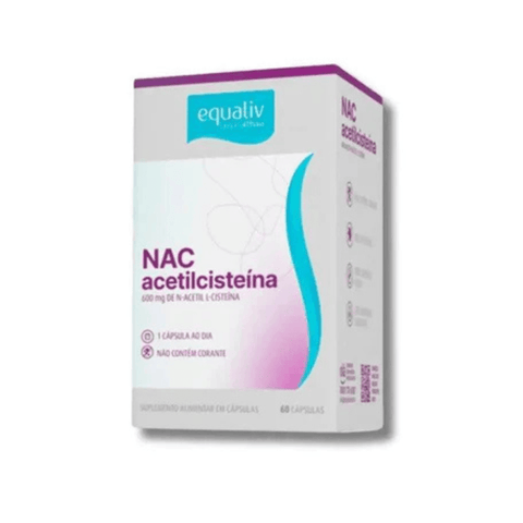 Nac Acetilcisteína Equaliv 60 cáps