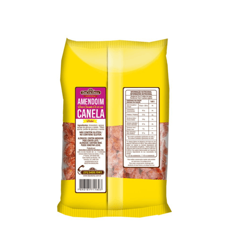 Amendoim Doce Cri-Cri  com Canela 120g DaCôlonia