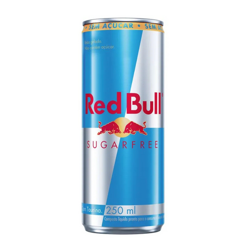 Energético Red Bull, Sem Açúcar 250 ml