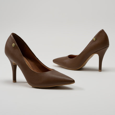 Vizzano 1184-1101 Pointy Toe Pump in Cappuccino Napa