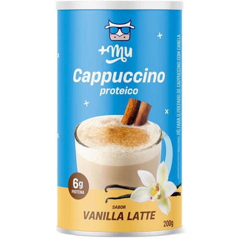 Cappuccino Proteico 200g+Mu - MEUBRASILONLINE