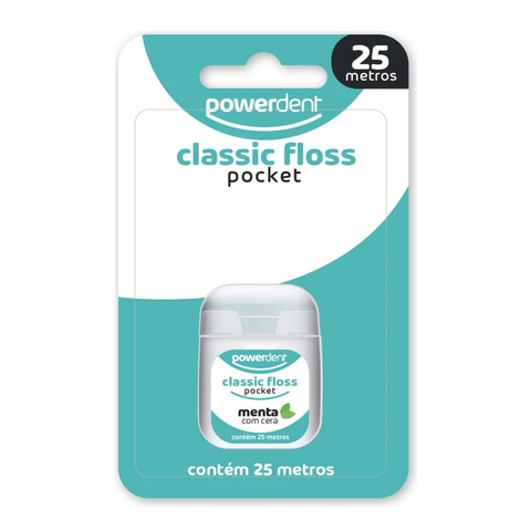 POWERDENT FIO DENTAL 25M - CLASSIC POCKET