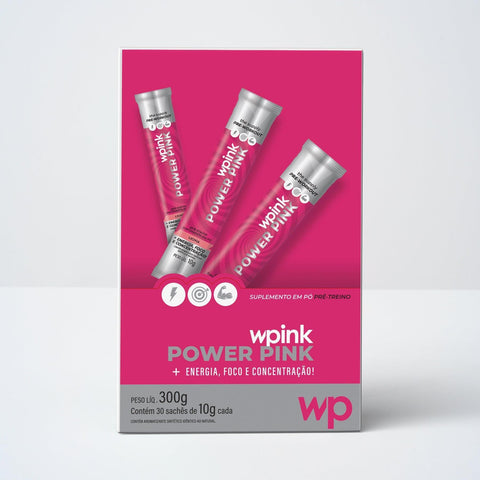power pink de lichia - pré-treino – 300g - MEUBRASILONLINE