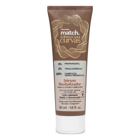 Sérum Revitalizador Match Ciência Das Curvas 50ml Boticário