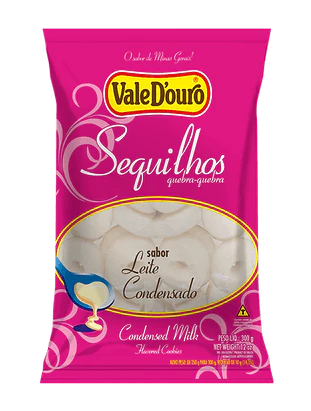 Sequilhos Leite Condensado Vale D'ouro 300g - MEUBRASILONLINE