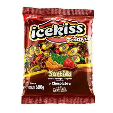 Bala Icekiss Sortida 500G - MEUBRASILONLINE