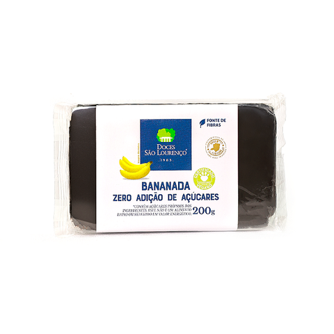 Sugar-Free Banana Candy São Lourenço 200g