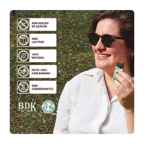 Paraibuna Banana Mix Sugar-Free with Cocoa Nibs and 100% Cocoa Powder - 400g