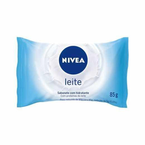 Sabonete Leite Nivea 85g - MEUBRASILONLINE