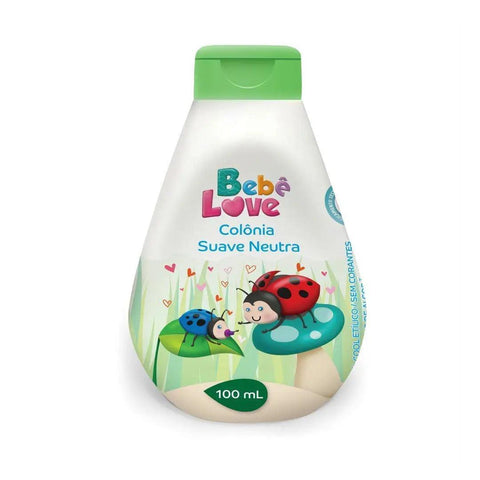 BEBE LOVE COLONIA SUAVE NEUTRA 100ML - MEUBRASILONLINE