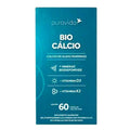 Bio Cálcio Puravida 60 Caps - MEUBRASILONLINE