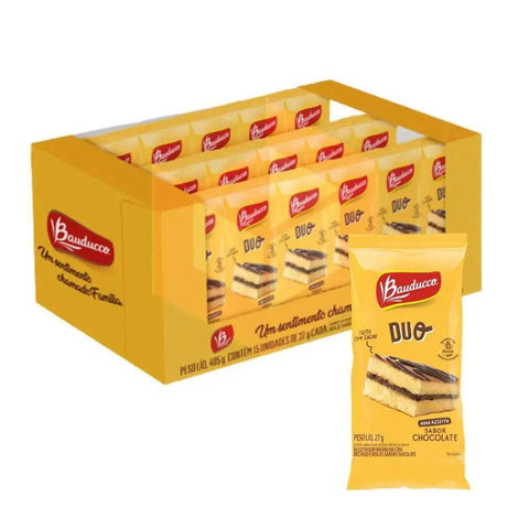 Bolinho de Vanilla Duo Bauducco 270g - MEUBRASILONLINE
