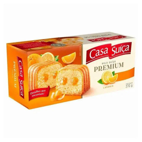 Bolo de Laranja Premium Casa Suica 370g - MEUBRASILONLINE