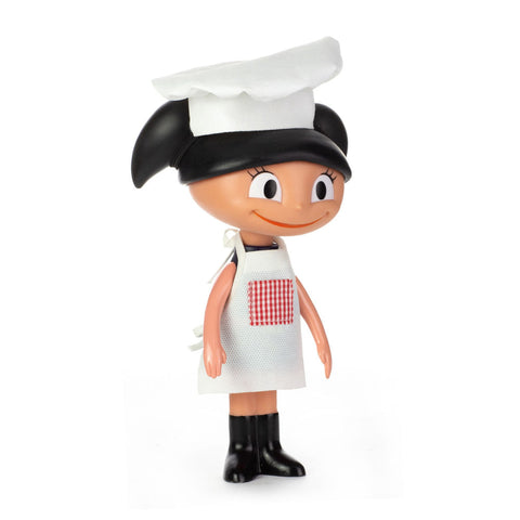 Boneca Luna Chef em Vinil 20cm - Estrela