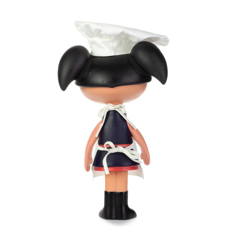 Boneca Luna Chef em Vinil 20cm - Estrela