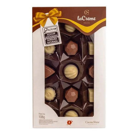 Caixa Lacreme Mini Show Cacau Show 108g - MEUBRASILONLINE