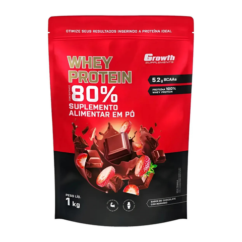 Whey Protein Concentrado (1KG) - Growth Supplements