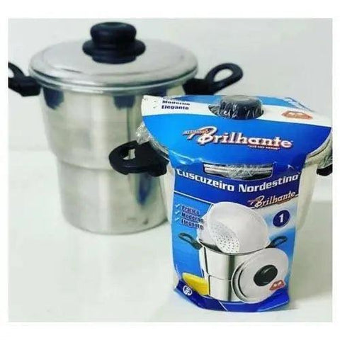 Cuscuzeiro Nordestino N1 Brilhante - MEUBRASILONLINE