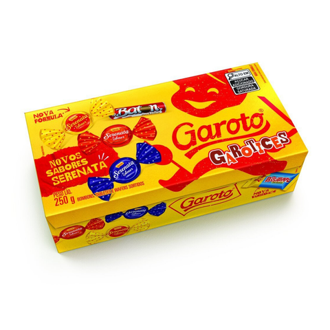 Caixa de Bombom Garoto (Garotices) 250g