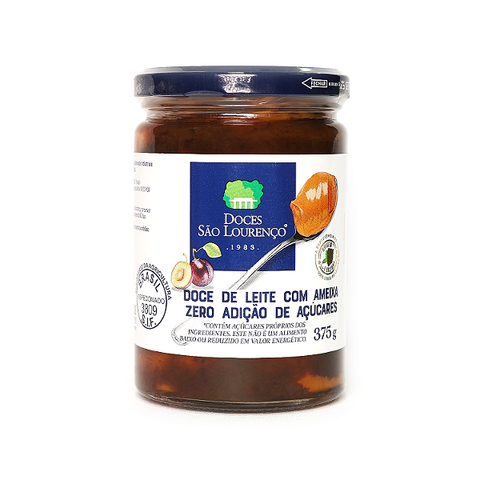 Dulce de Leche with Plum, Sugar-Free, São Lourenço, 375g
