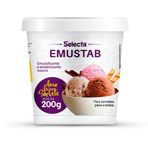 Emulsificante E Estabilizante Emustab Selecta Neutro 200g - MEUBRASILONLINE
