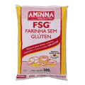 FARINHA SEM GLÚTEN AMINNA - 500g - MEUBRASILONLINE
