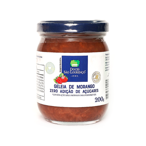 Sugar-Free Strawberry Jam São Lourenço 200g