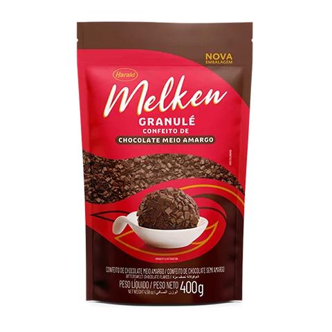 Melken Harald Semi-Sweet Chocolate Granules 400g