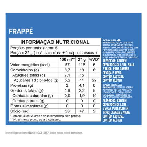 NESCAFÉ® DOLCE GUSTO Frappe - 10 Capsulas