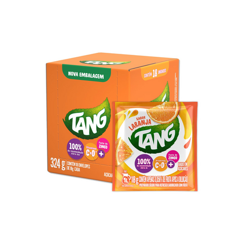 Refresco Em Po Tang Laranja Display 18 und x 18gr