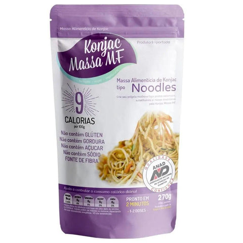 Massa Alimentícia De Konjac Tipo Noodles Konjac 270g - MEUBRASILONLINE