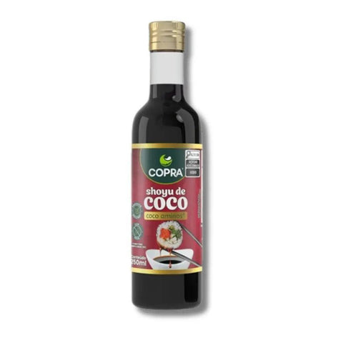 Molho Tipo Shoyu Coco Aminos Copra 250ml - MEUBRASILONLINE